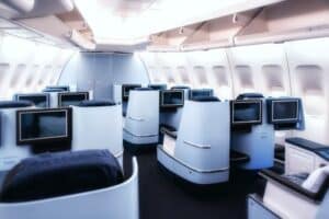 aircraft interior - passenger compartment